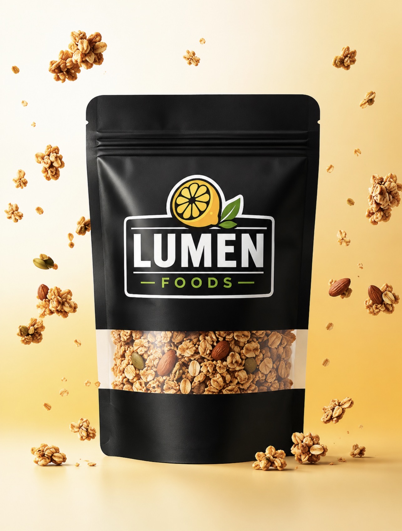 Lumen Foods granola pouch